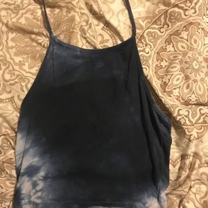 tie dye halter top